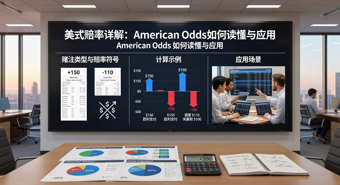 美式赔率 American Odds：新手入门与实战技巧指南 (2026年)