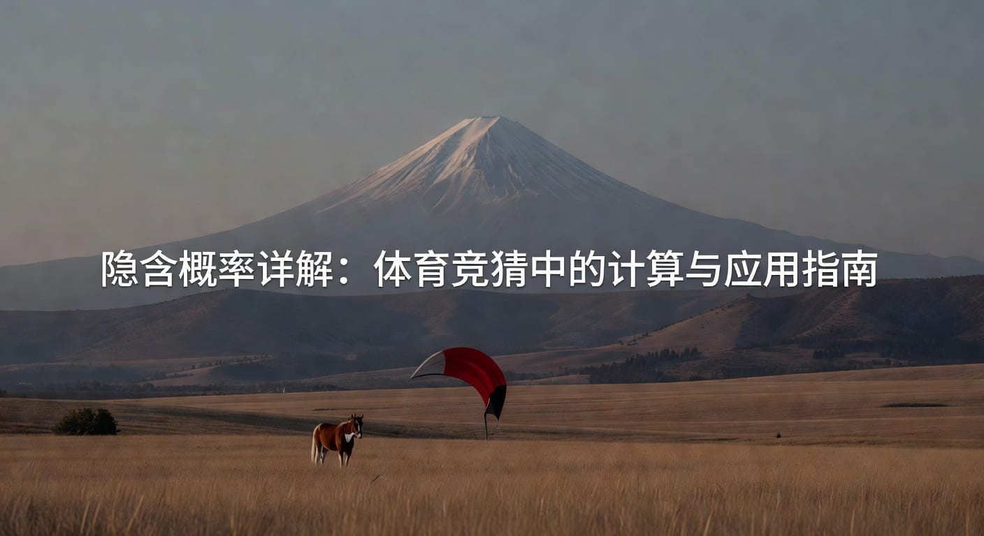 隐含概率：体育博彩赔率转换与投注策略解析