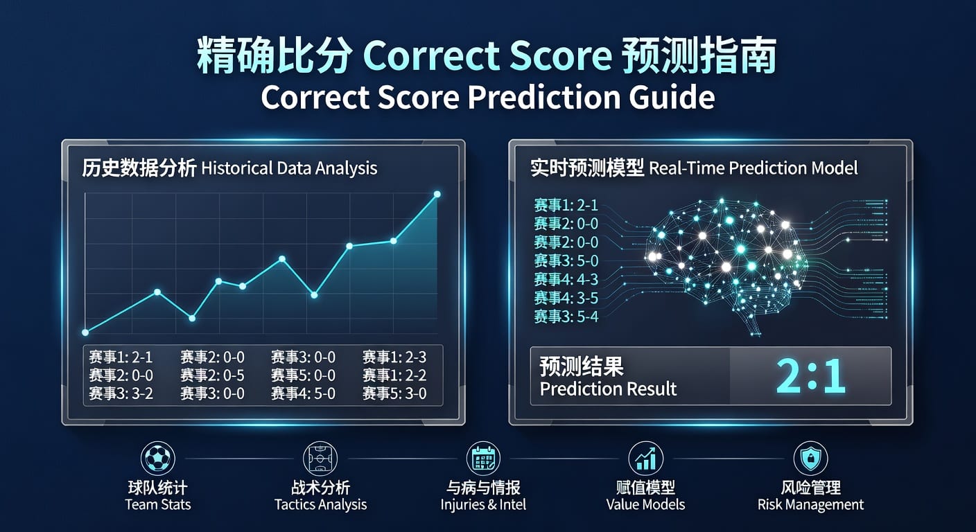 精确比分 correct score：赛前拆解与概率视角