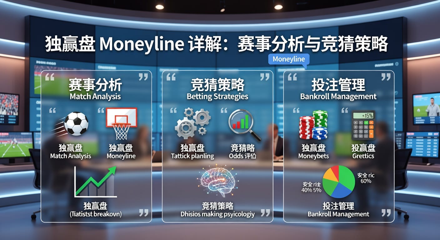 独赢盘 moneyline：2026年世界杯投注平台实战读法